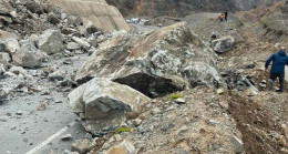 Heyelan anı cep telefonu kamerasında