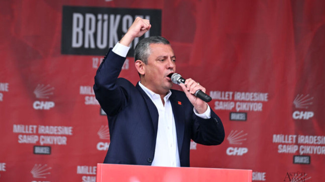 Özgür Özel, Brüksel’de konuştu