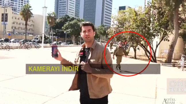 İsrail’de CNN Türk ekibine gözaltı!
