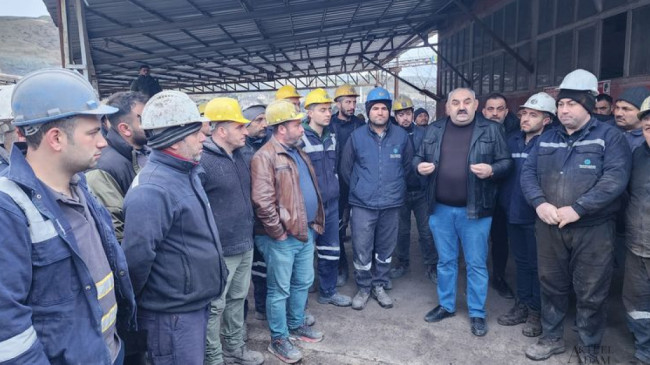 Amasya’daki işçilerin eylemi sona erdi