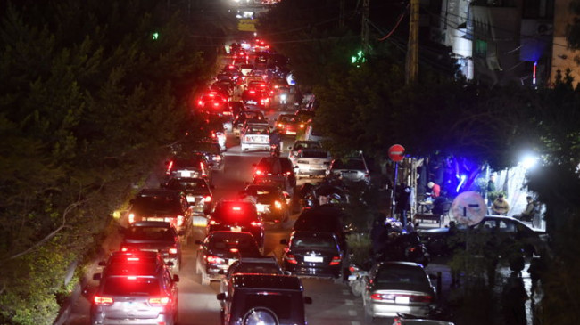 Beyrut’ta göç başladı!