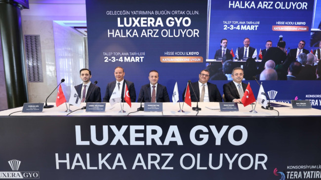 Luxera GYO halka arz oluyor