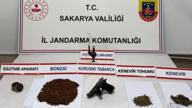Sakarya’da uyuşturucu operasyonu: 2 tutuklama