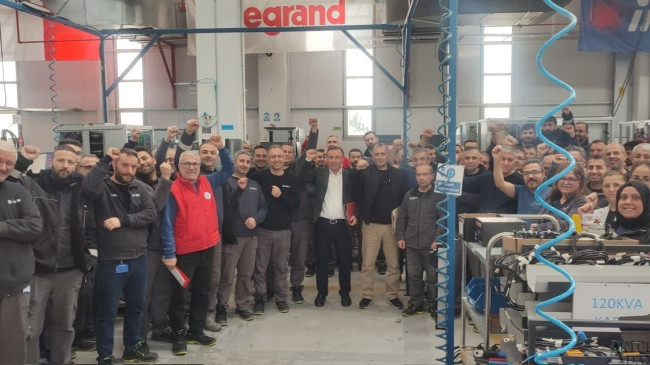 Gebzede Fabrikada maaşlar 75 bin TL oldu, işçiler bayram etti